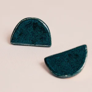 Brinco Meia-lua Inteira Eucalipto