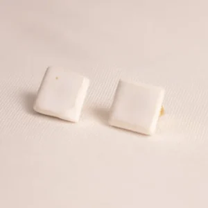 Brinco Esquadros Branco Cintilante