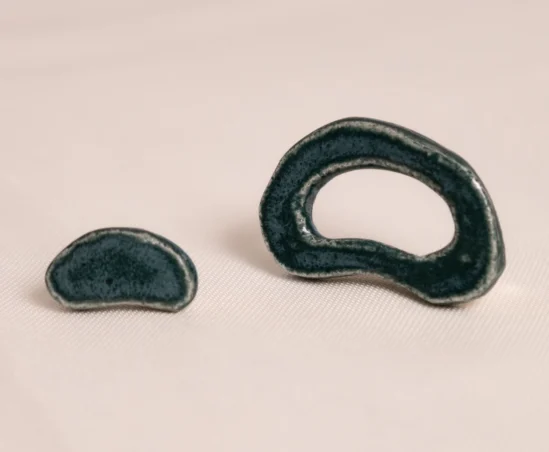 Brinco Assimétrico Eucalipto